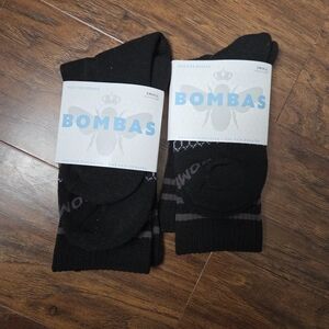 Bombas Men's Black Athletic Socks